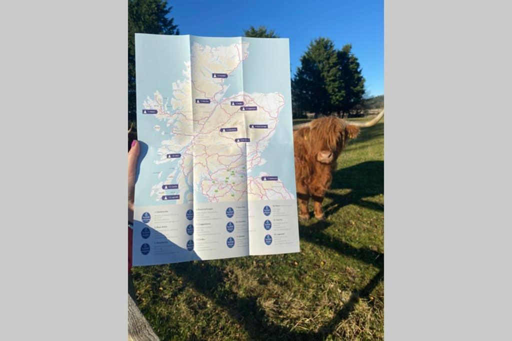 Willa Glampods Glamping Pod - Meet Highland Cows And Sheep Elgin Zewnętrze zdjęcie